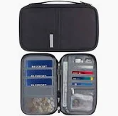 Passport Holder with Compartments